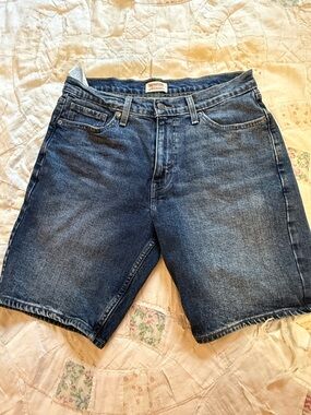 Y2K Signature Levi’s Premium Unisex Denim Jorts - medium wash
